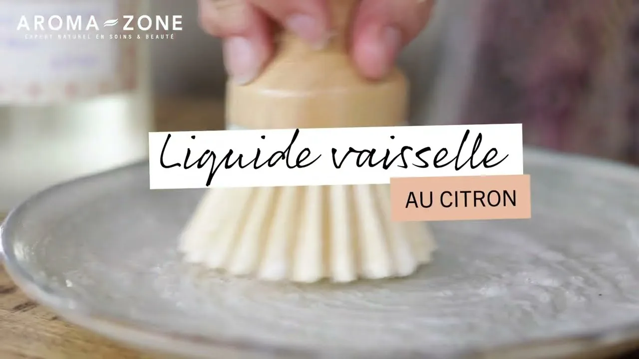 recettes maison de liquide vaisselle citronné efficace