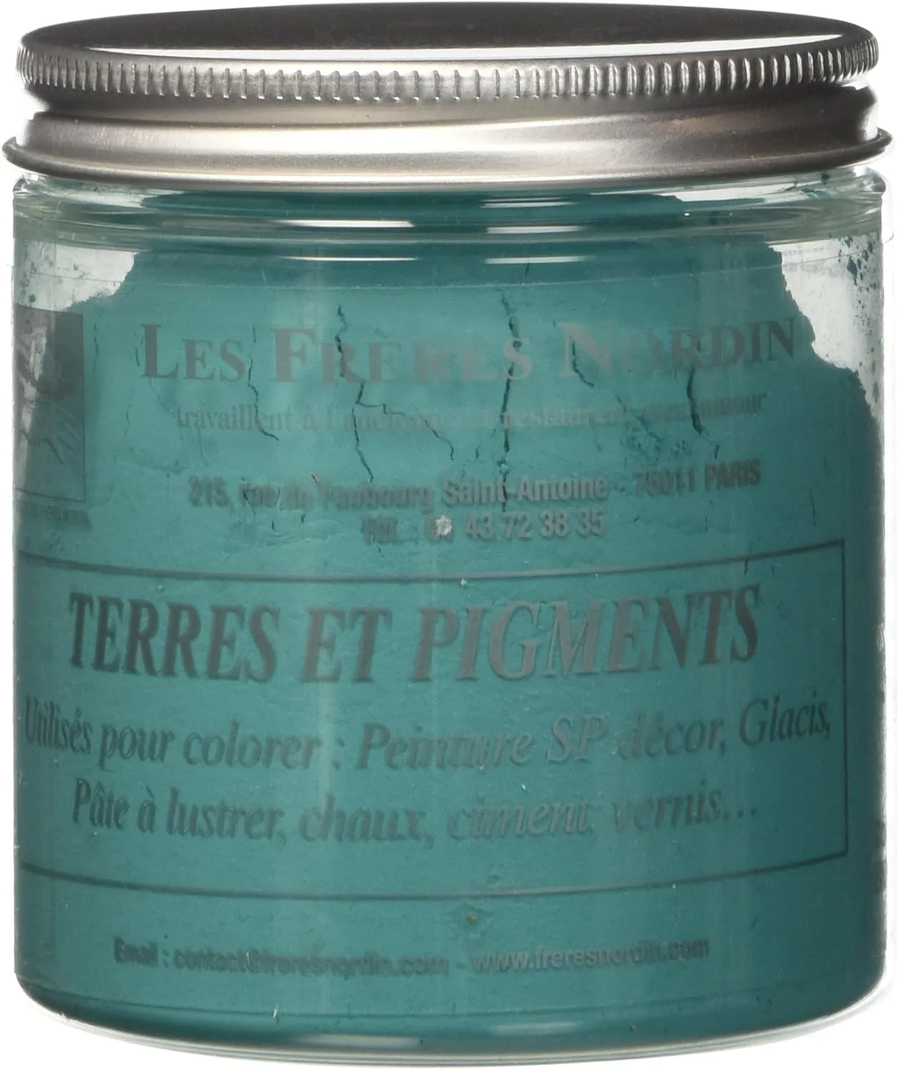 Les Frères Nordin 418254 Terre Pigment Bleu Turquoise