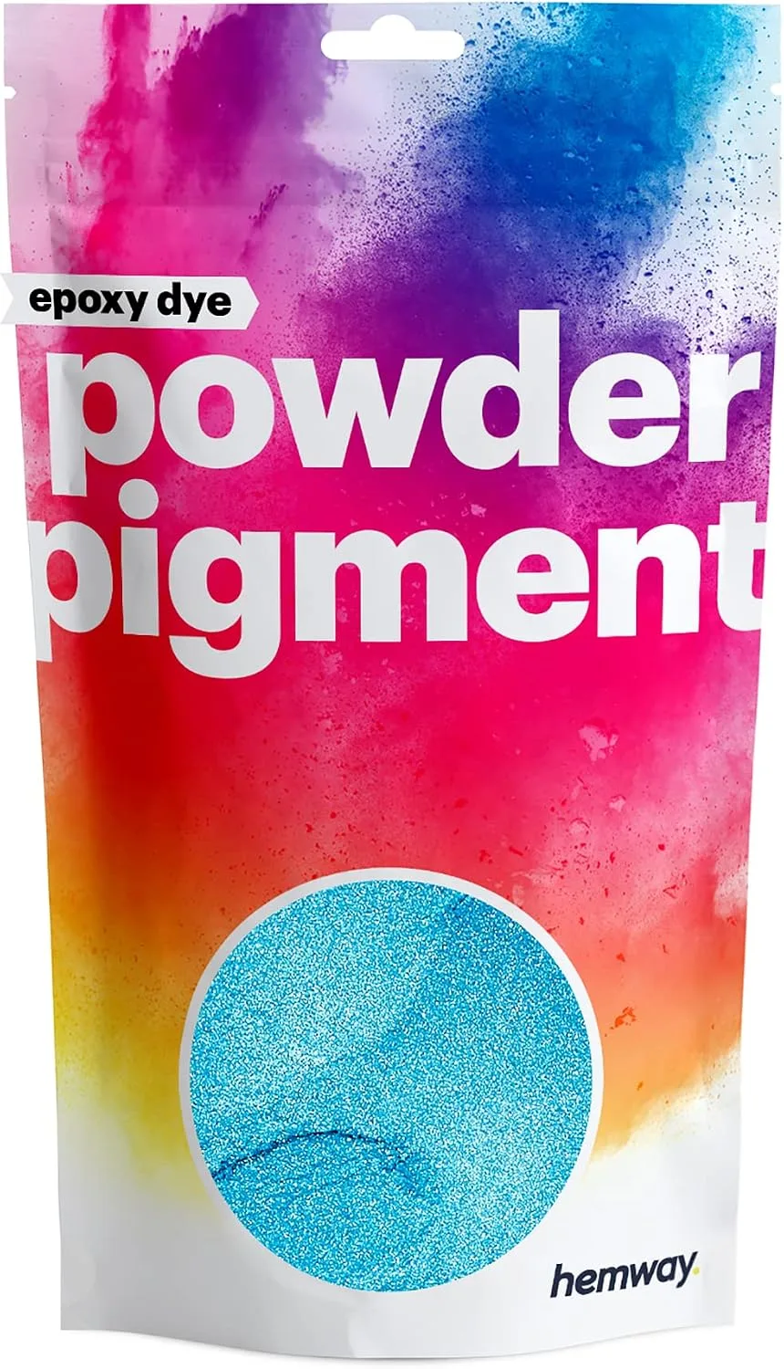 Hemway | Ocean Blue Metallic poudre pigment colorant Étincelle métallique Pigments pour résine époxy, Peinture…