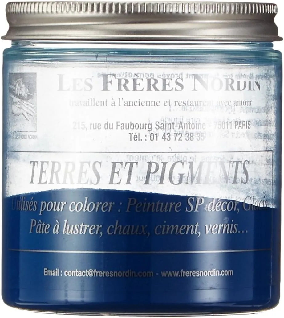 Les Frères Nordin 418134 Terre Pigment Bleu Azur
