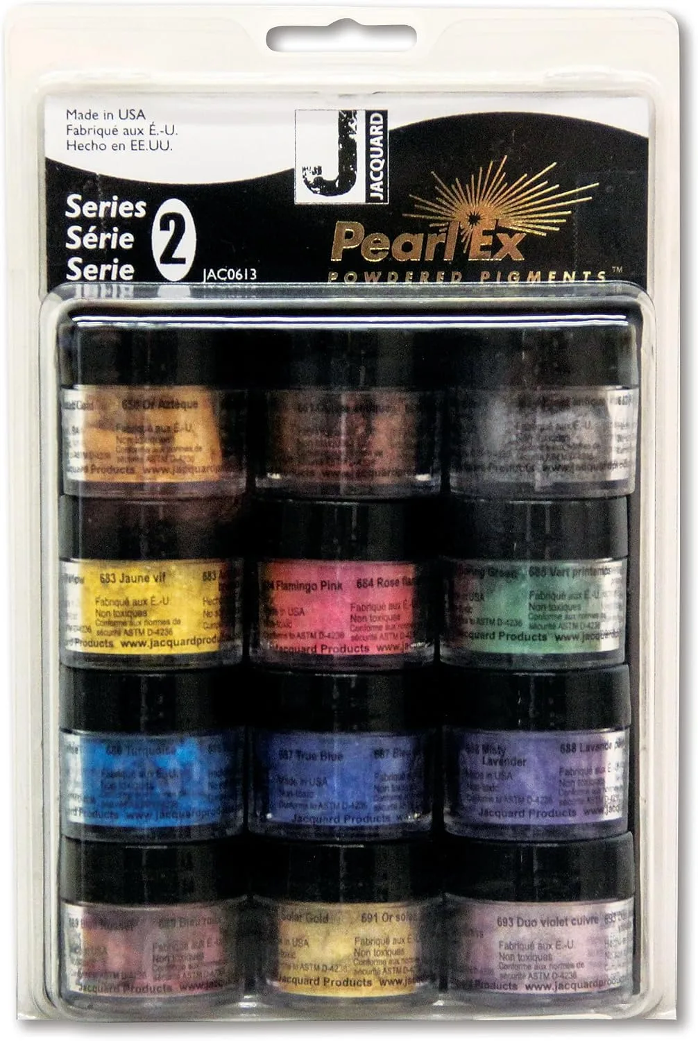 Jacquard Pearl Série EX 2 Set de Pigments en Poudre